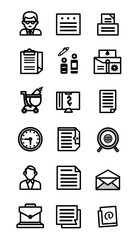 Business Icon Minimal, Simple Logo