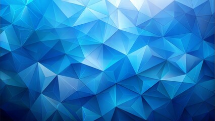 simple blue polygon background, abstract