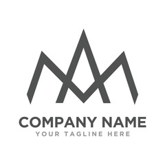 Letter MA Logo Design