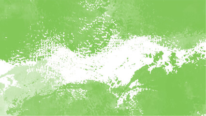 Abstract green watercolor background.Hand painted watercolor. vector