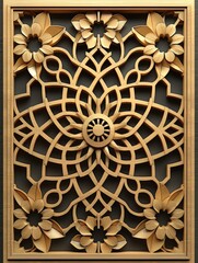Obraz premium Baroque, Barocco Ornate Marble Ceiling Non-Linear Reformation Design with Intricate Accents Depicting Classic Elegance and Architectural Beauty