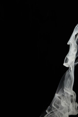 white smoke
