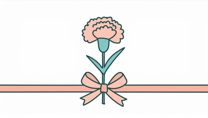 母の日イメージ　カーネーション