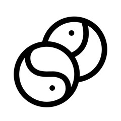 Marbles Line Icon