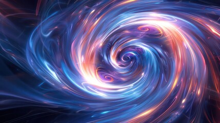 colorful swirling spinning speed of light trails abstract for background, future of colors moving extreme visual effect colorful vibrant.