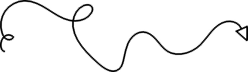 Arrow pixels 8 bit, cursor, pointer, direction