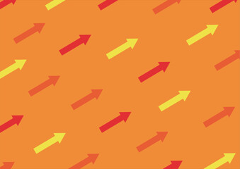 右上がりの矢印背景