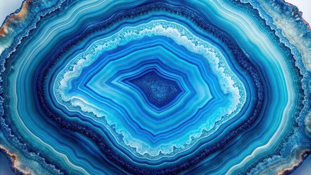 Blue agate slice with circles texture background, blue, agate, slice, circles, texture, background, natural, stone, geology, pattern, design, close-up, detail, mineral, decoration, abstract