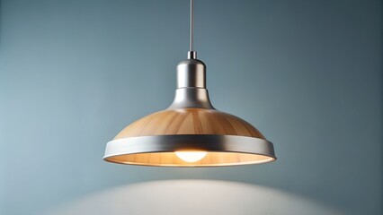 Obraz premium Simple Ceiling Hanging Lamp for Home and Office Decor. Perfect for: Home Decor Blogs, Office Interior Design, Lighting Shops, Minimalist Design Exhibitions