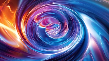 Fototapeta premium colorful swirling spinning speed of light trails abstract for background, future of colors moving extreme visual effect colorful vibrant.