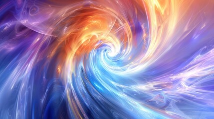 Obraz premium colorful swirling spinning speed of light trails abstract for background, future of colors moving extreme visual effect colorful vibrant.