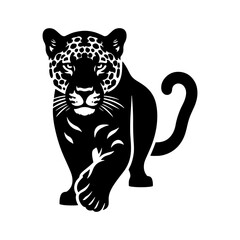 Jaguar Vector - Jaguar Silhouette - Jaguar Illustration.