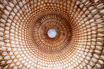 Bamboo lamp, Beautiful Handcraft Product.