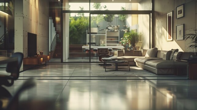 Modern home interior decorating styles feature clean lines, simple color palettes, and materials like glass, metal, and steel. It emphasizes minimalist design for functional living spaces.
