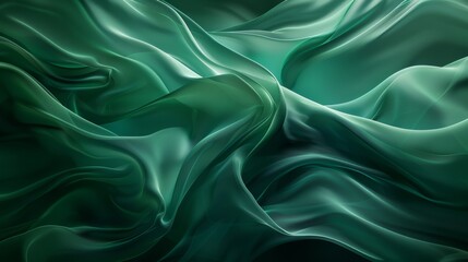 Fototapeta premium The backdrop is an abstract image in shades of green and black