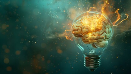 Brain Power Light Bulb