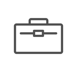 Business and finance icon outline and linear vector.	
