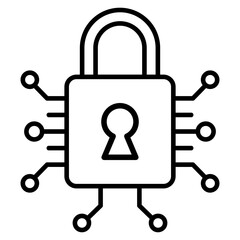 Cyber Security Icon