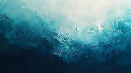 Obraz premium An abstract representation of the ocean meeting the sky
