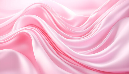 Fototapeta premium ピンクの布地のテクスチャ,Generative AI AI画像