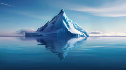 iceberg in the sea