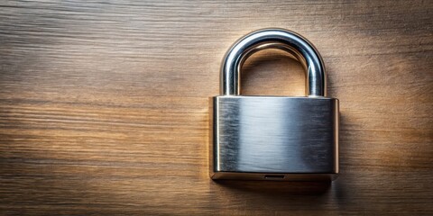 Fototapeta premium Close-up of a vintage metallic lock with a shiny steel surface , metal, electric, metallic texture, metal surface, chromium, alloy
