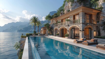 Fototapeta premium Luxury hotel