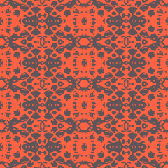 Old wallpaper on the wall.