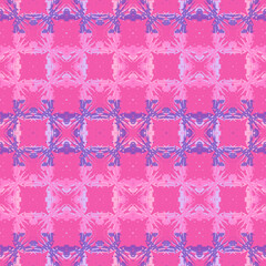 Blue and white watercolor ornament painted with watercolor on paper.