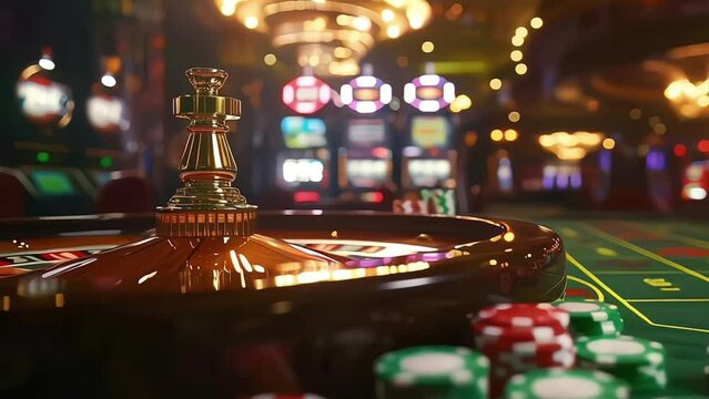 casino roulette table