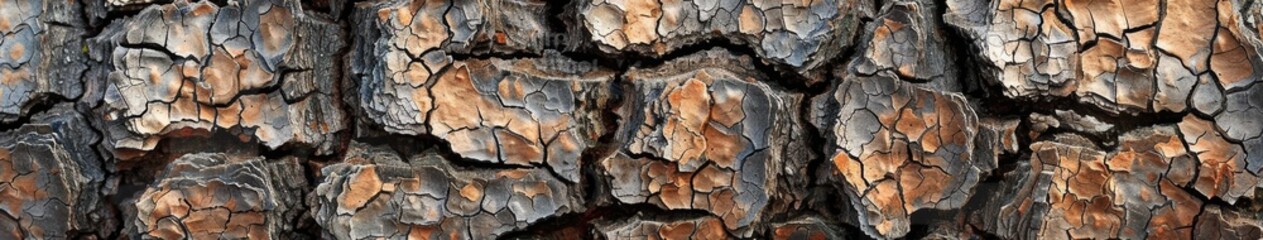 Fototapeta premium High-Resolution AI-Generated Background Featuring Close-Up Texture of Dry Brown Leaves, Perfect for Nutrient Cycle, Nature, Seasonal Change, Environmental Awareness, and Recycling Concepts