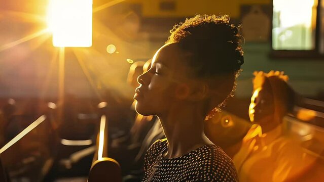 african american woman praying in church. religion, faith, spirituality, religion, god. religion, spirituality, spirituality, faith and god