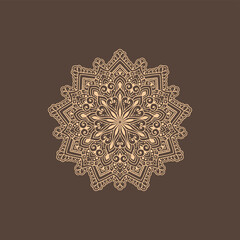 Abstract beautiful mandala design background