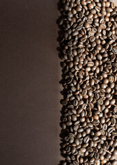 Coffee beans background