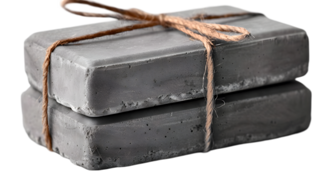 stack of bricks isolated on Transparent background. png