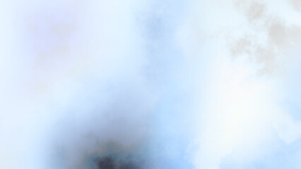 Isolate realistic white and light blue fog and clouds on transparent backgrounds specials effect 3d render png