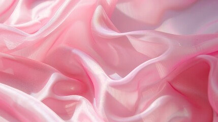 Fototapeta premium Soft fabric copy space for product presentation on romantic background