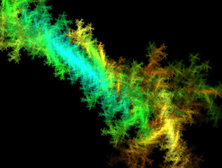 Imaginatory fractal abstract background Image