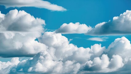 Peaceful Blue Sky and Clouds