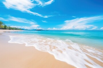 Obraz premium Beach sky sea landscape.
