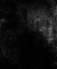 Black grunge scary background, old horror texture