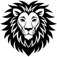 lion head vector illustration
