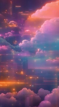 an abstract idea for a tech-inspired, crystal-clear, and straightforward LinkedIn banner poster featuring HR and tech components