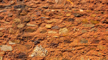 Natural Stone Wall Textured Background Design