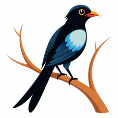 Drogo in tree vector illustration on white background