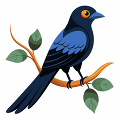 Drogo in tree vector illustration on white background