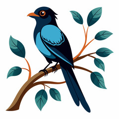 Drogo in tree vector illustration on white background