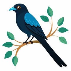 Drogo in tree vector illustration on white background