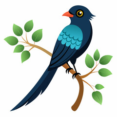 Drogo in tree vector illustration on white background