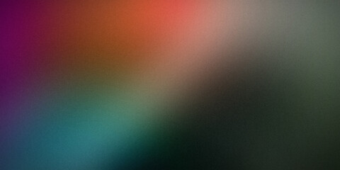 A stunning gradient image featuring a smooth blend of vibrant red, orange, green, teal, and purple hues. Perfect for adding depth and color to any design project, offering a modern and artistic touch